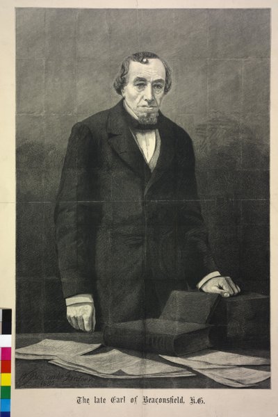 Benjamin Disraeli von William Biscombe Gardner