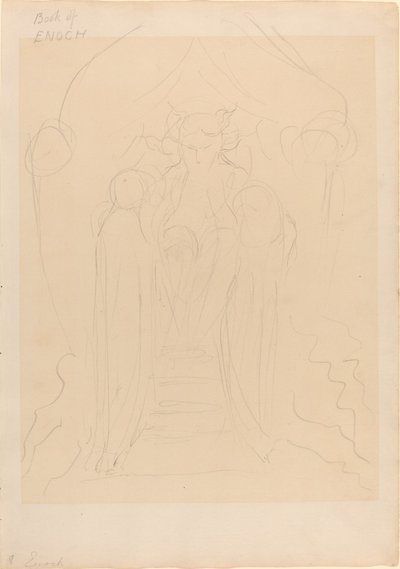 Henoch vor der großen Herrlichkeit von William Blake