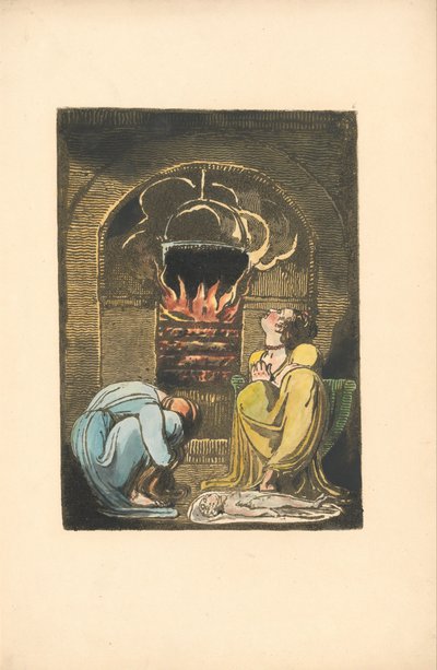Europa. Eine Prophezeiung, Tafel 8 (Bentley 9) von William Blake