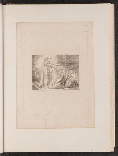 Die Vision Christi von William Blake