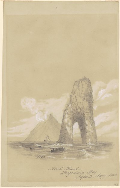 Arch Rock, Kagosima-Bucht, Japan von William Brenton Boggs