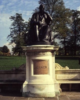 Statue von Dr. Edward Jenner von William Calder Marshall