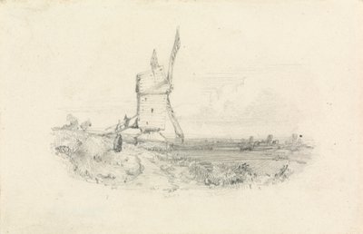 Windmühle von William Callow
