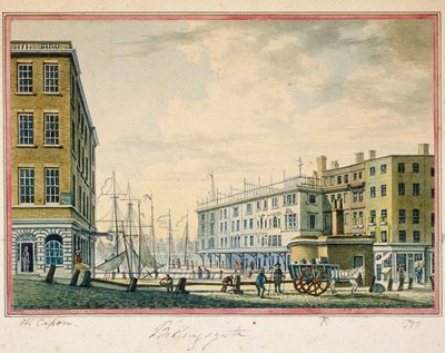 Billingsgate-Markt, London, 1799 von William Capon