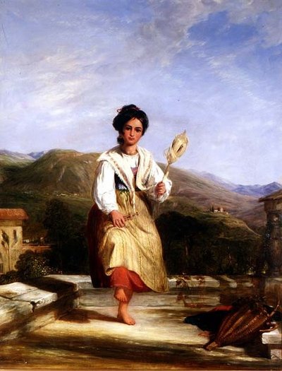 Ein Mädchen aus Sorrent von William Collins