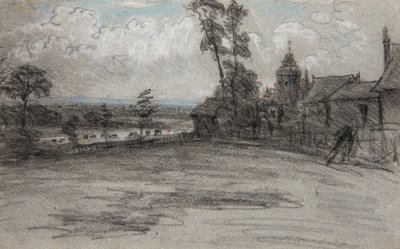 London vom Priory, Hampstead. Schauer von William Crotch