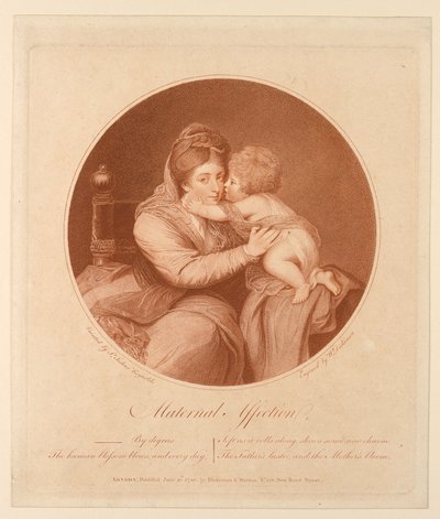 Mütterliche Zuneigung von William Dickinson