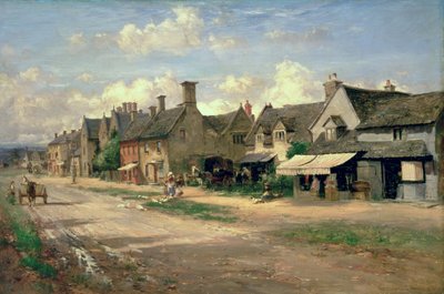 Die Hauptstraße, Broadway, Worcestershire von William E. Harris