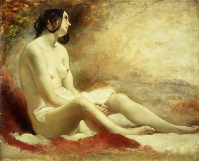 Studie eines drapierten Aktes von William Etty