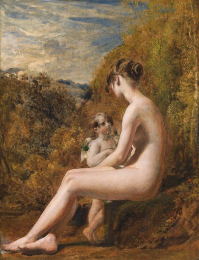 Venus und Amor von William Etty