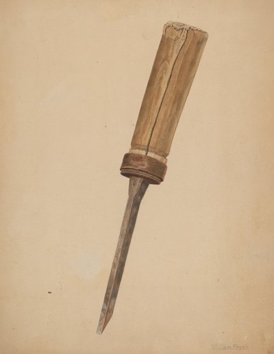 Wagenmachermeißel, ca. 1942 von William Frank