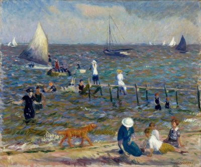 Der kleine Pier von William Glackens