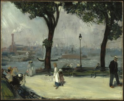 East River Park von William Glackens