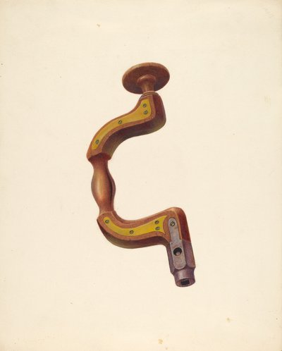 Zimmermannsbohrer, um 1939 von William H Edwards