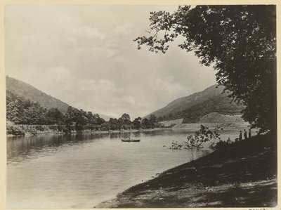 Der Juniata River, Lewistown Narrows von William H. Rau
