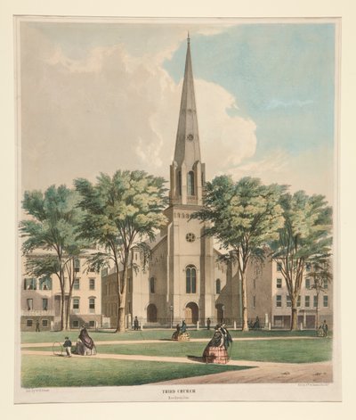 Dritte Kirche / New Haven, Conn. von William H. Rease