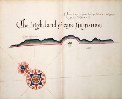 Das Hochland von Kap Guyones von William Hack