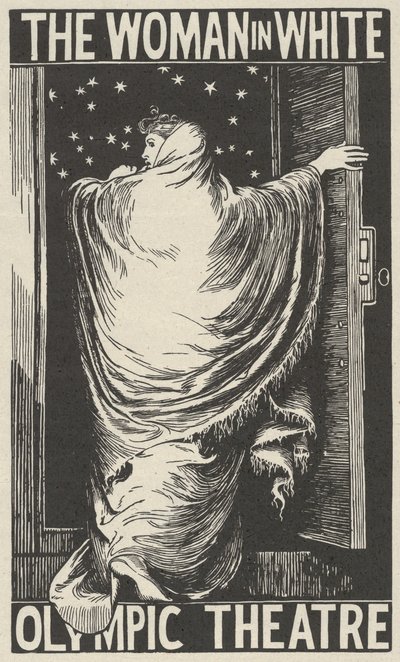 Die Frau in Weiß, 1871 von William Harcourt Hooper