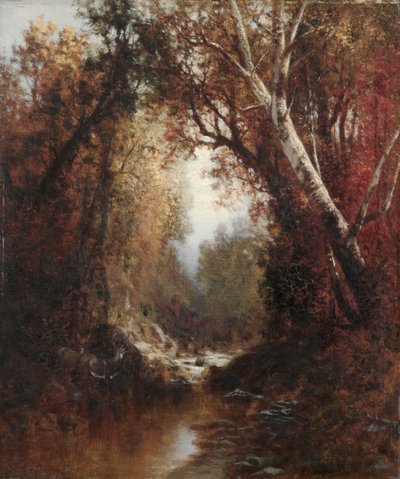 Herbstszene in den Adirondacks, 1877 von William Hart