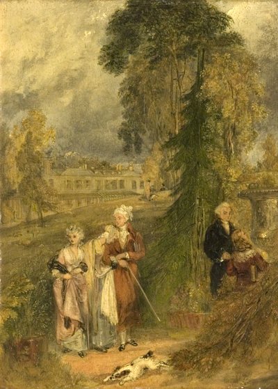 Die Residenz von Hayley, Eartham, Sussex von William Harvey