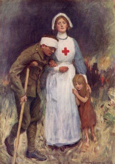 Rotes Kreuz Krankenschwester im Ersten Weltkrieg von William Hatherell