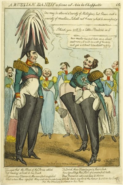Ein russischer Dandy von William Heath