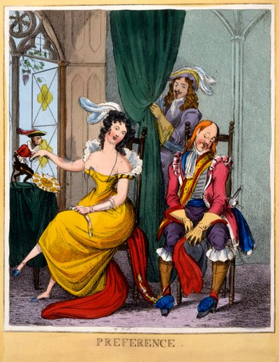 Vorliebe, ca. 1818 von William Heath