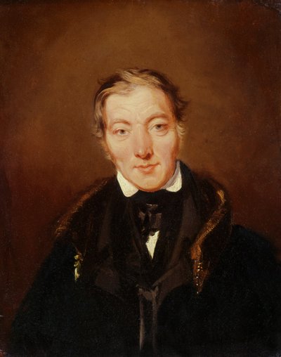 Robert Owen, 1834 von William Henry Brooke