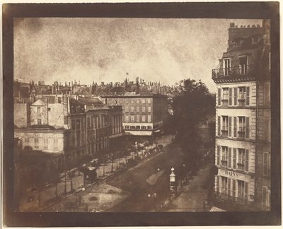 Luftaufnahme von Paris von William Henry Fox Talbot