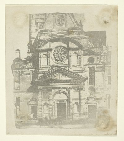 St. Etienne du Mont, Fassade von William Henry Fox Talbot
