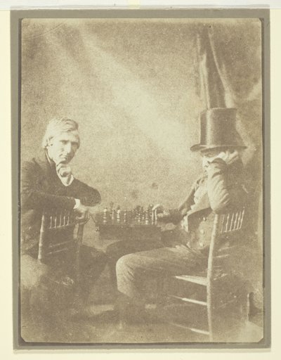 Die Schachspieler von William Henry Fox Talbot
