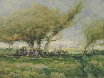 Ein Zigeunerlager von William Henry Holmes