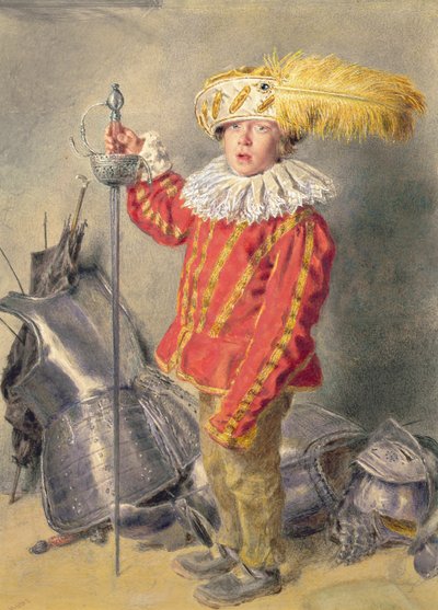 Ein tapferer Krieger von William Henry Hunt