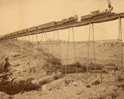 Dale Creek Brücke, Wyoming von Jackson von William Henry Jackson