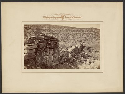 Ruinen im Montezuma-Cañon von William Henry Jackson