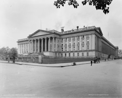 US-Finanzministerium, Washington, D.C., 1880 von William Henry Jackson