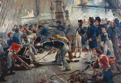 Der Held von Trafalgar von William Heysham Overend