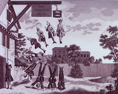 Absolute Schwerkraft von William Hogarth