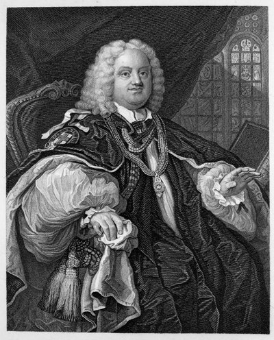 Bischof Hoadly von William Hogarth