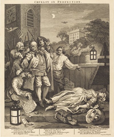Grausamkeit in Perfektion von William Hogarth