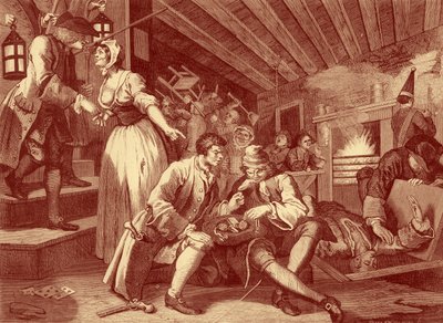 Fleiß und Faulheit von William Hogarth von William Hogarth