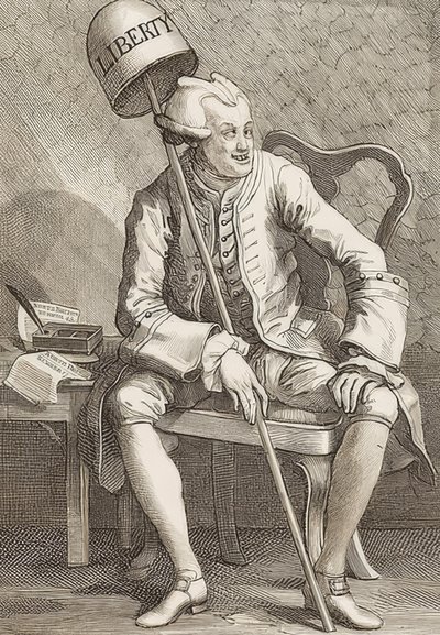 John Wilkes Esq. von William Hogarth