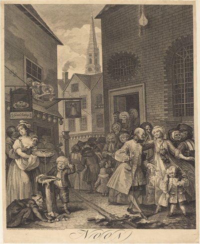 Mittag von William Hogarth