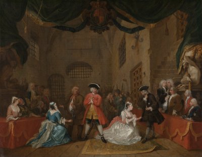 Die Bettleroper von William Hogarth