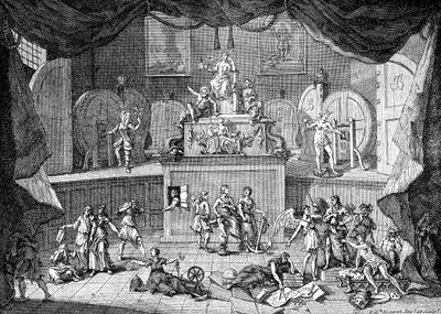 Die Lotterie von William Hogarth