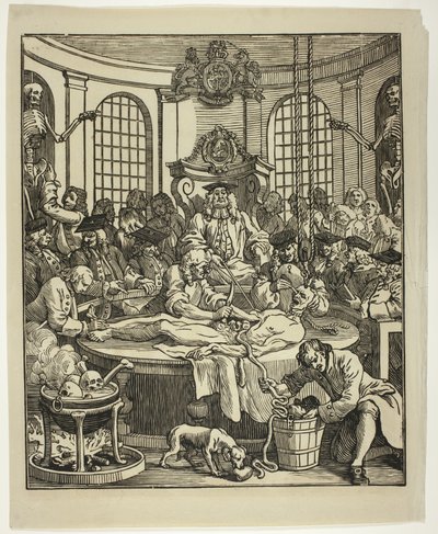 Die Belohnung der Grausamkeit von William Hogarth