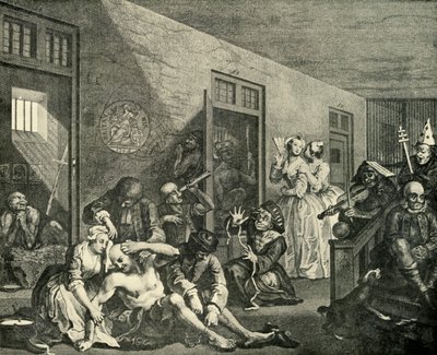 Behandlung der Geisteskranken, 1733, 1925 von William Hogarth