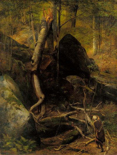Das gefallene Wahrzeichen, 1872 von William Holbrook Beard