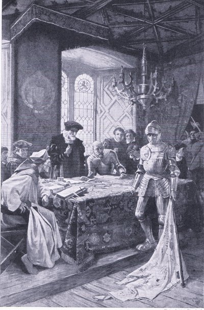 Nachricht von Flodden, 10. September von William Hole