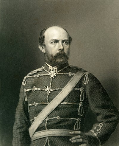 Prinz Friedrich Karl, ca. 1872 von William Holl